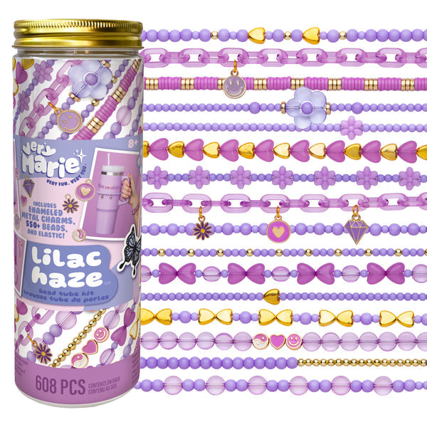 Lilac Haze Bead Tube