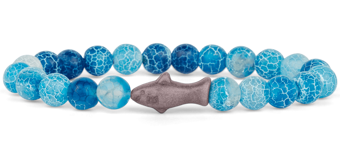 The Voyage Bracelet - Aqua Blue - Shark