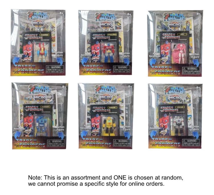 WS Micro Comic Book and Figure (assorted)