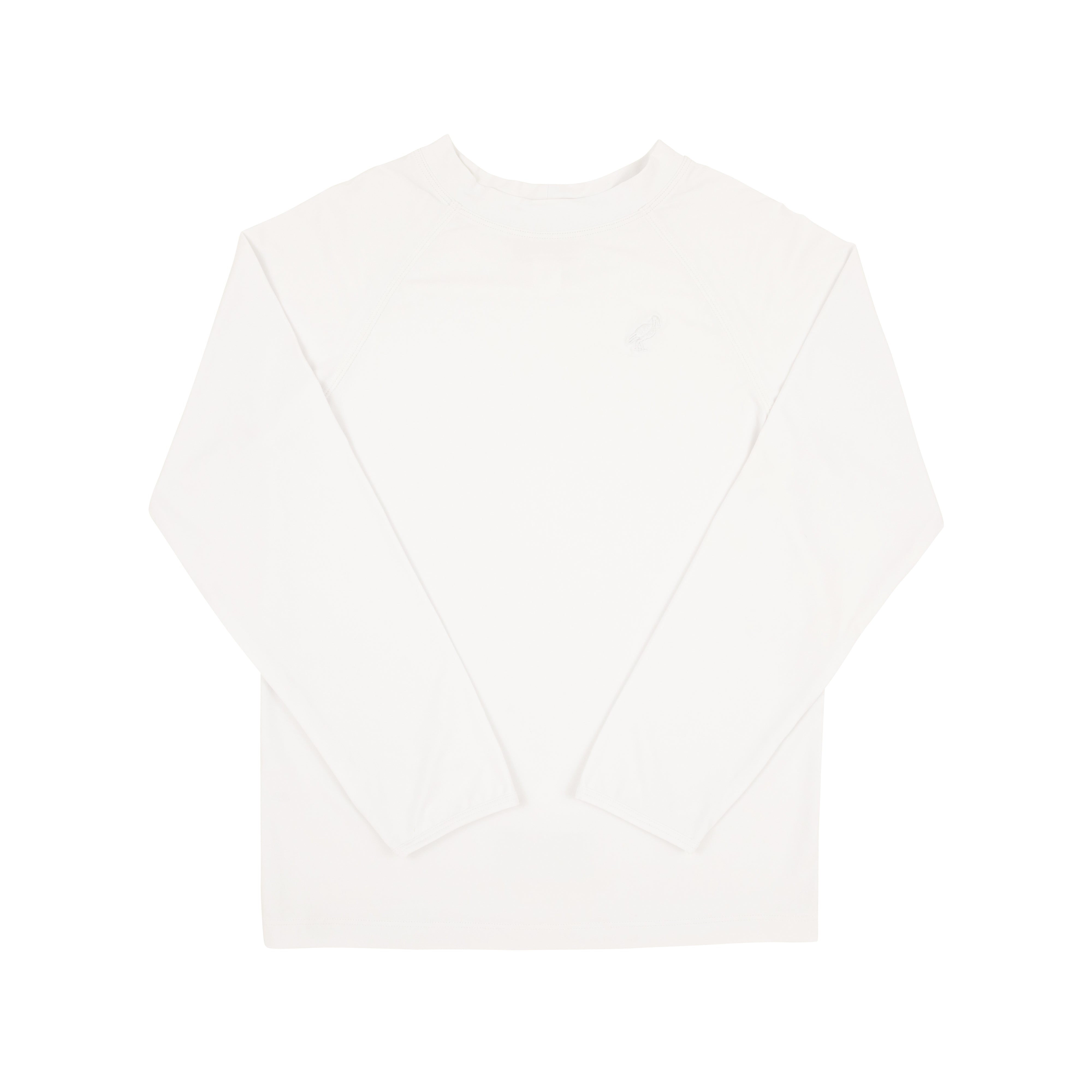 Walker's Wave Spotter Swim Shirt (UPF 35+) Worth Avenue White