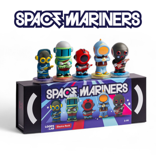 Space Mariners 5 Figurines Galactic Rock Band