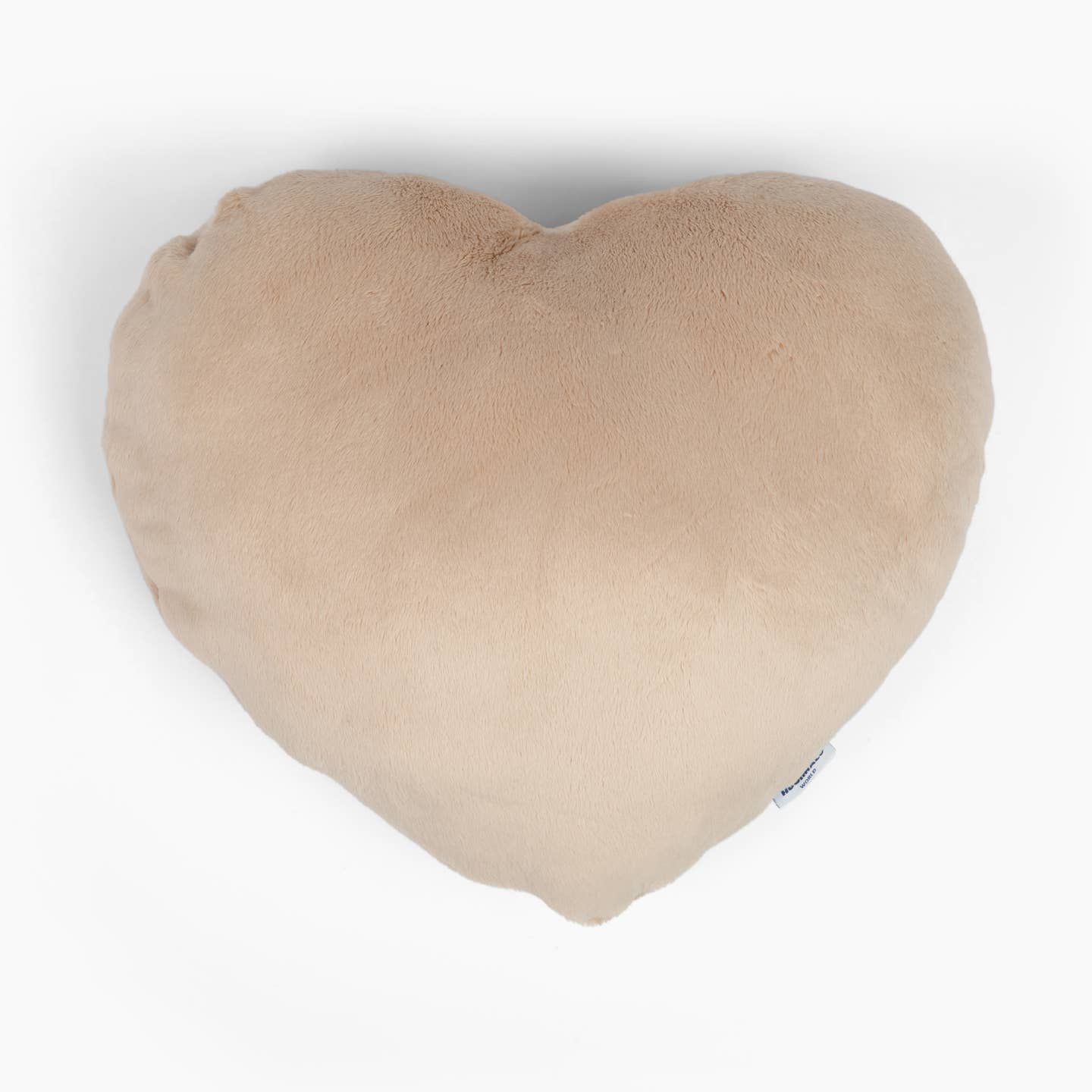 Latte Weighted Heart Pillow, 5lb Calming Comfort