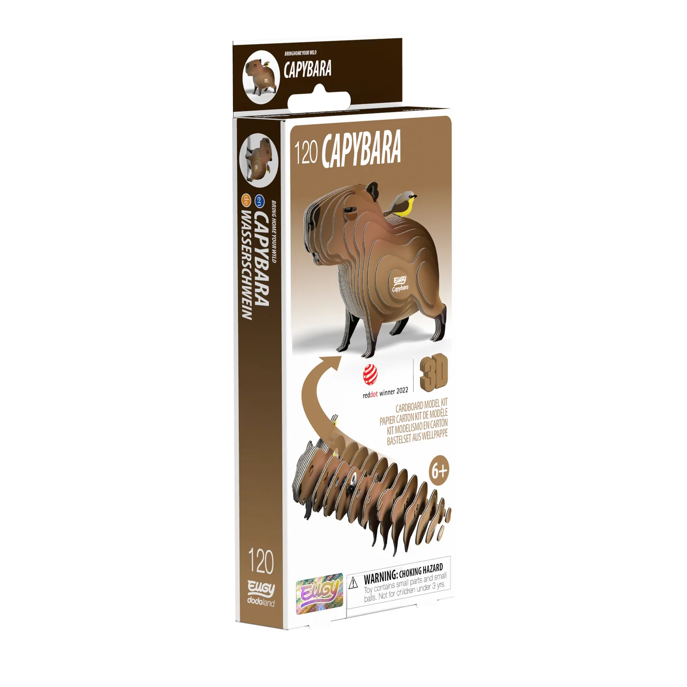 EUGY Capybara 3D Puzzle