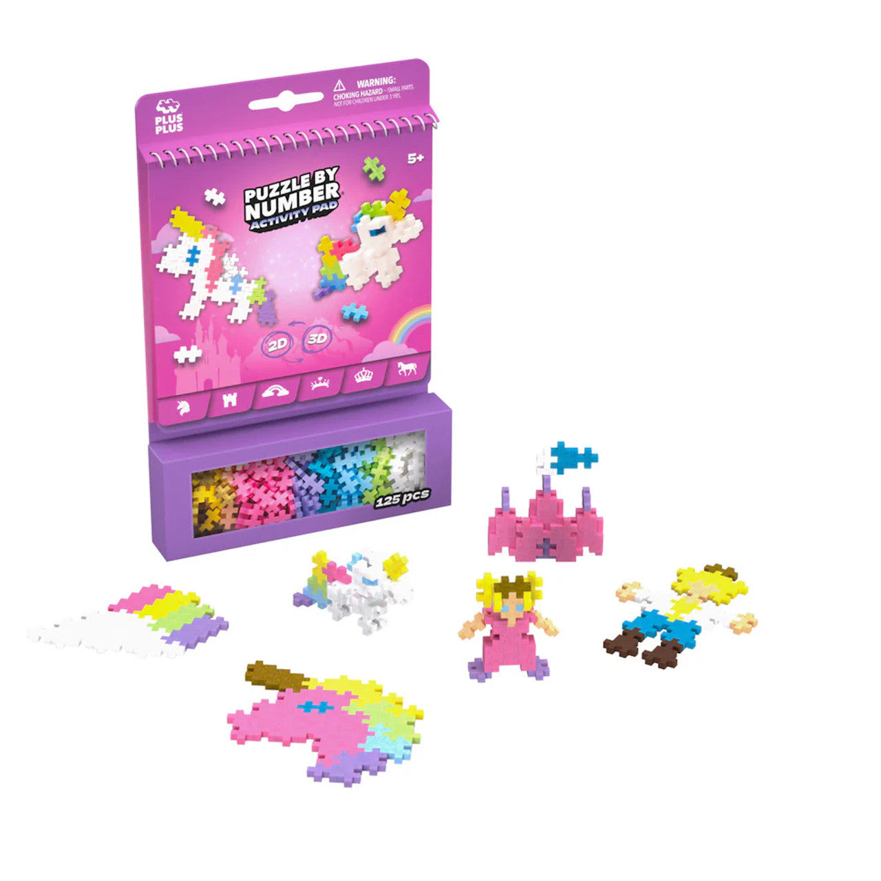Puzzle by Number Activity Pad  Fairy Tale