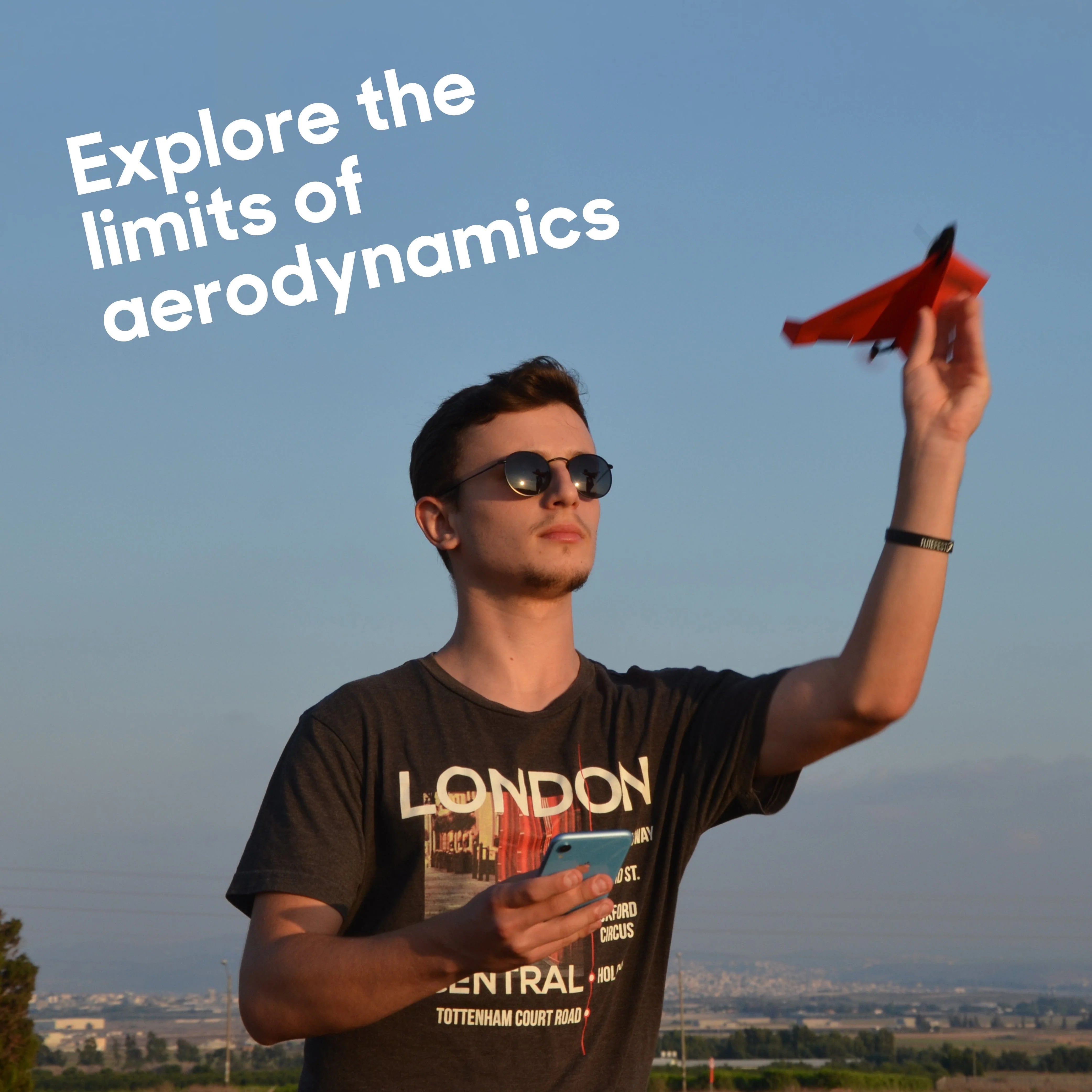 Powerup 4.0 Smartphone Controlled Paper Airplane Kit