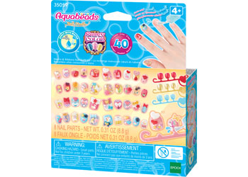 Heart and Ribbons Nail Art Refill Kit