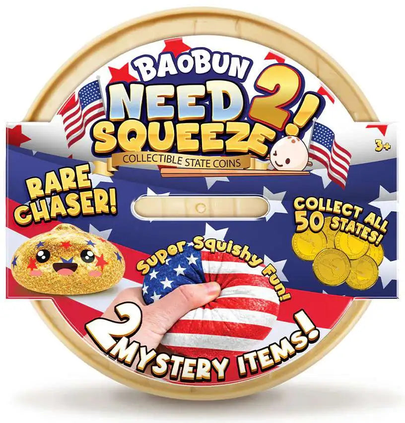 Baobun need 2 Squeeze! Collectible State Coins