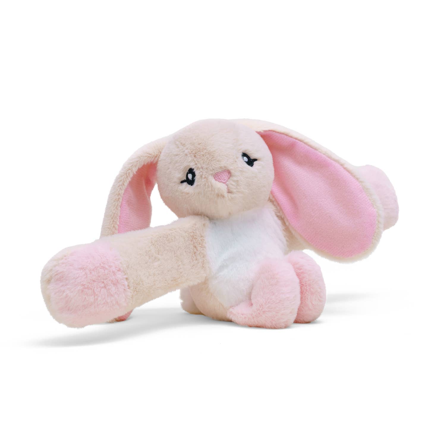 Iggy Bunny Hug Baby, Mini Wraparound Sensory Plush