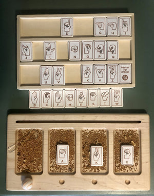 Sign Language Alphabet Tiles