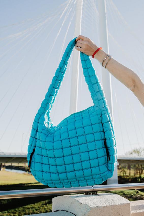 Blue Oversized Bag
