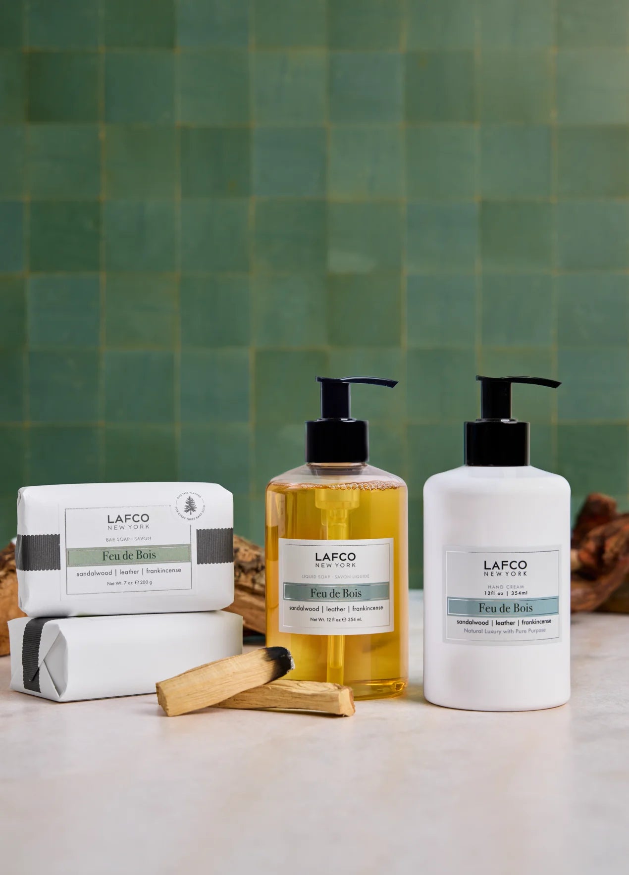 Feu de Bois Bar Soap