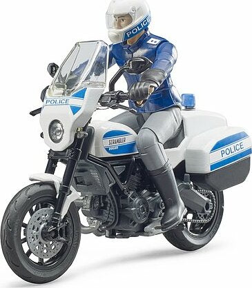 Bworld Scrambler Ducati Police Motorcycle