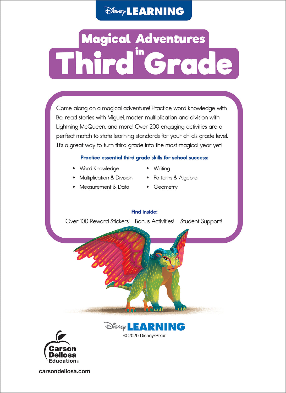 Disney/Pixar Magical Adventures in Third Grade