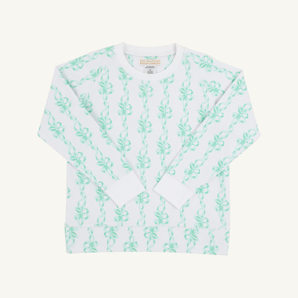 Cassidy Comfy Crewneck - French Terry Befitting Bows