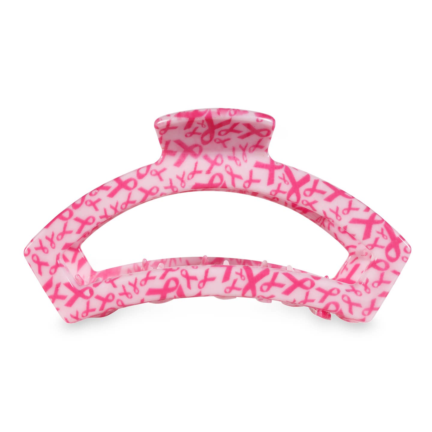 Open Hair Clip Wrapped in Ribbons
