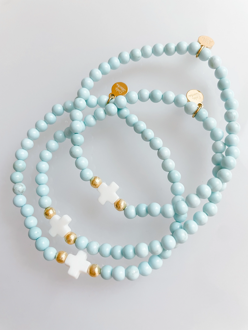 Cola Stacks - Charleys Cross Bracelet