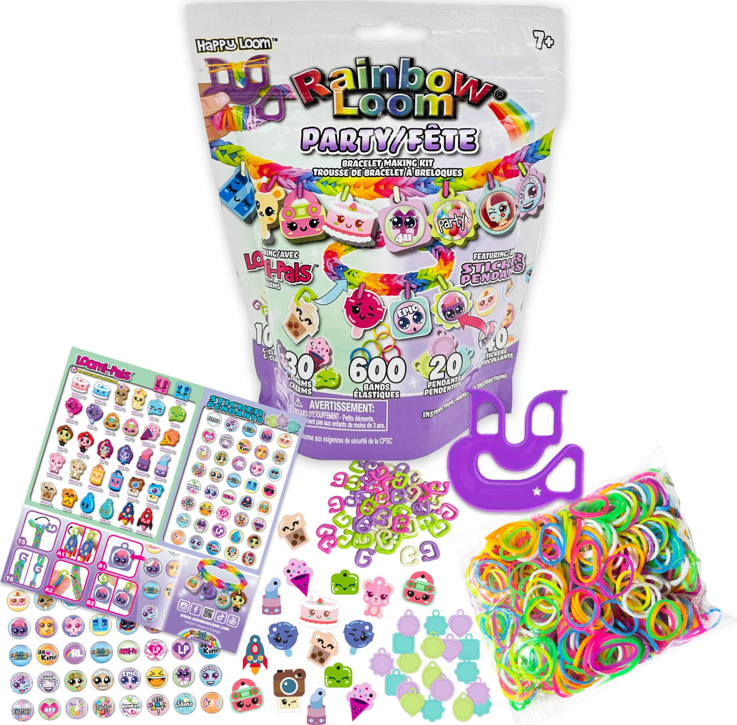 Loomi Pals Collectible - Charm Bracelet Kit - Party