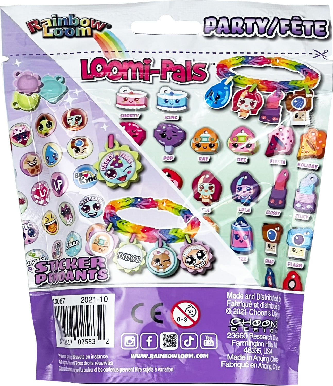 Loomi Pals Collectible - Charm Bracelet Kit - Party