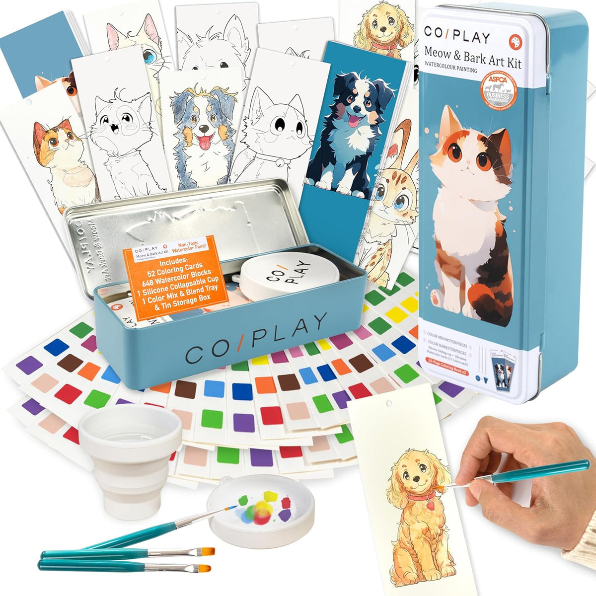 Meow & Bark Bookmark Craft Kit