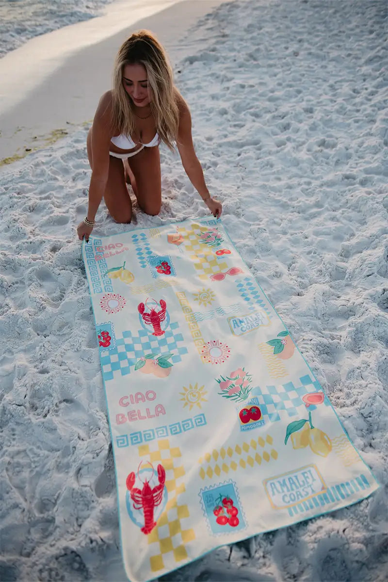 Italian Summer Reversable Towel
