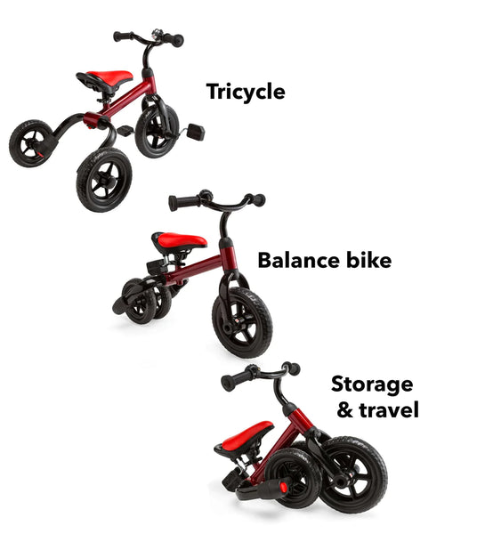 Riding Tricycle