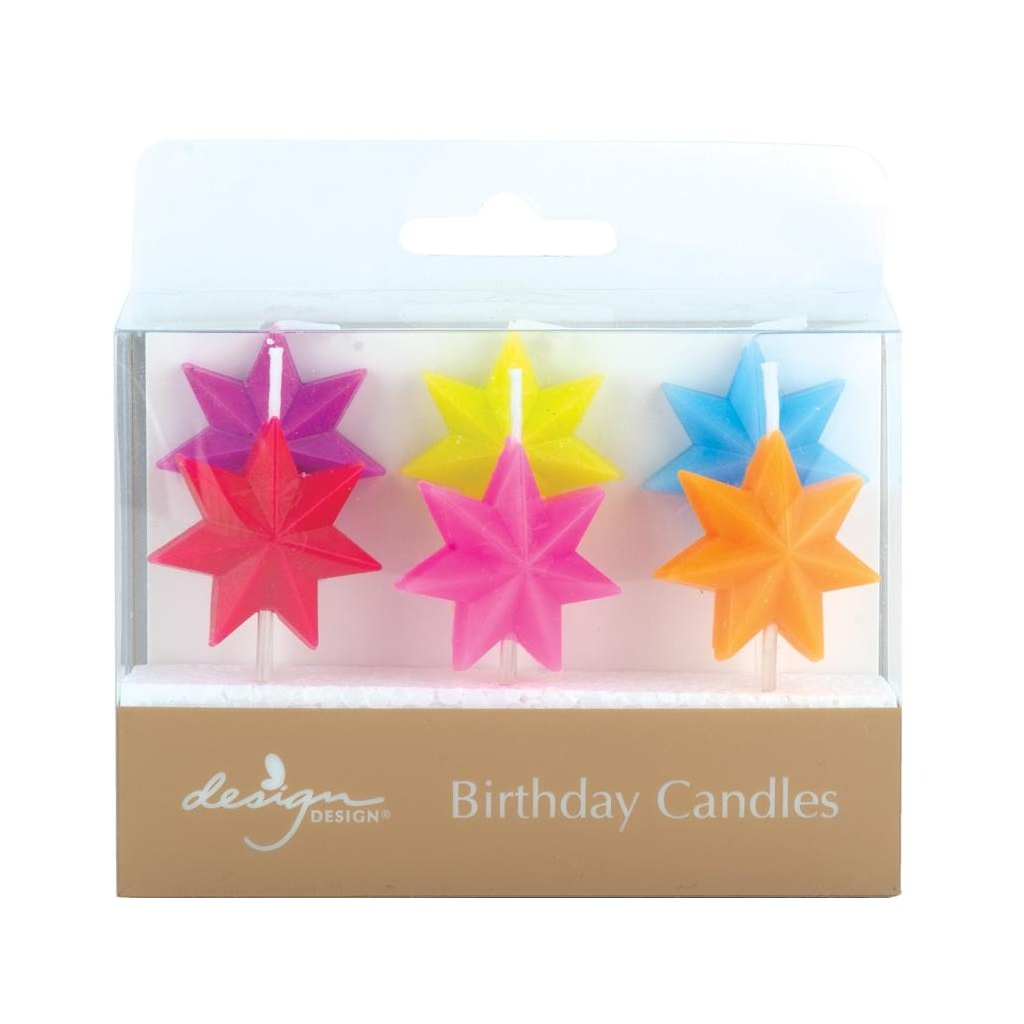 Razzle & Dazzle Stars - Birthday Candles