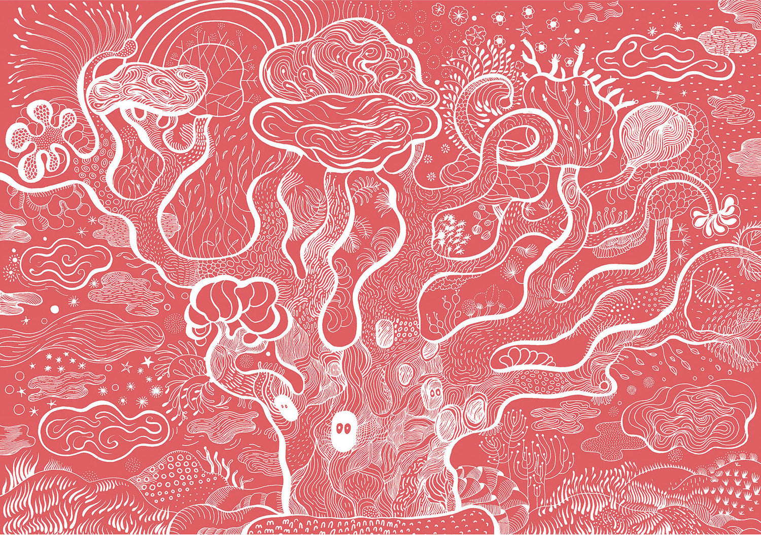 The Enchanted Tree 100pc Hidden Image Wizzy Jigsaw Puzzle