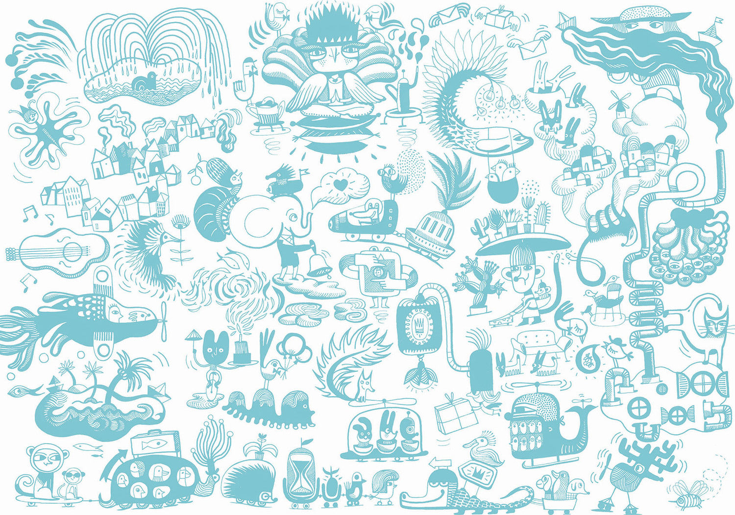 The Enchanted Tree 100pc Hidden Image Wizzy Jigsaw Puzzle