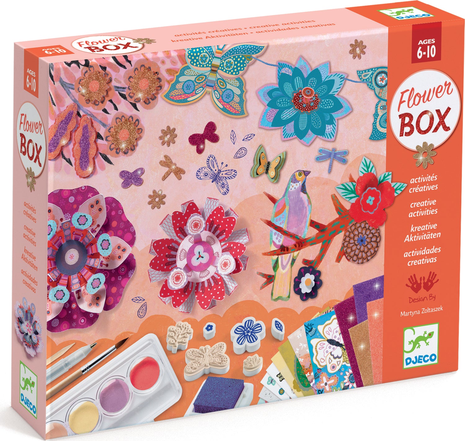 Djeco The Flower Garden Mulit-Activity Craft Kit