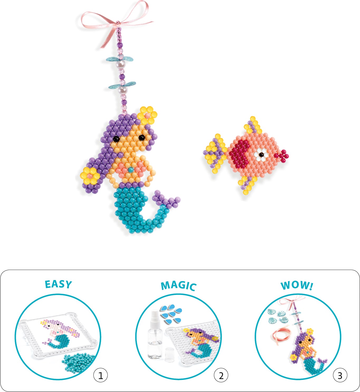 Djeco Mermaids Artistic Aqua Craft Kit