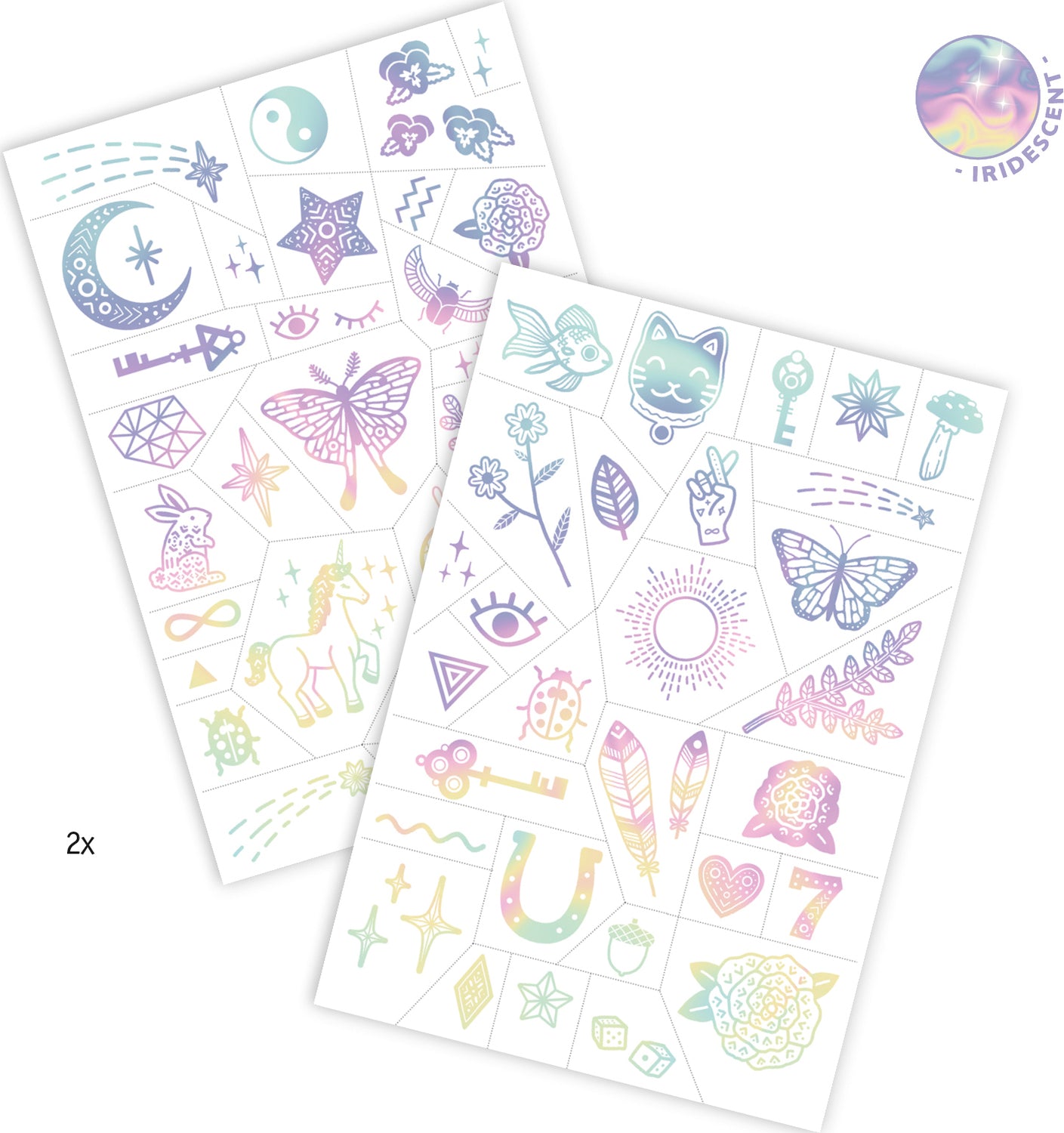 Djeco Lucky Charms Temporary Tattoos