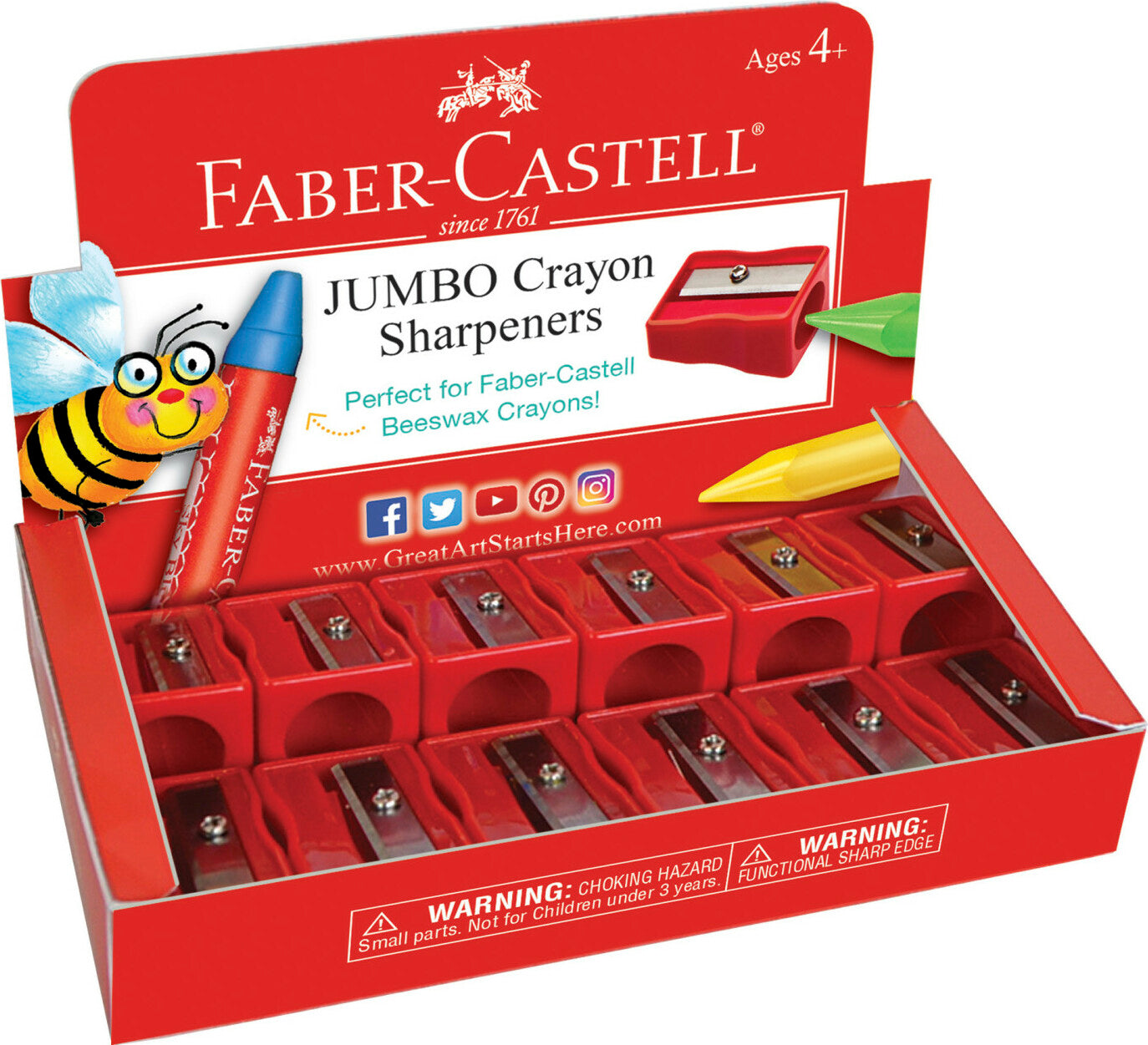 Jumbo Crayon Sharpener