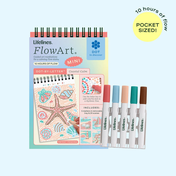 Lifelines-Mini - Dot-by-Letter Coastal Calm