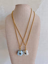Flower Necklace White
