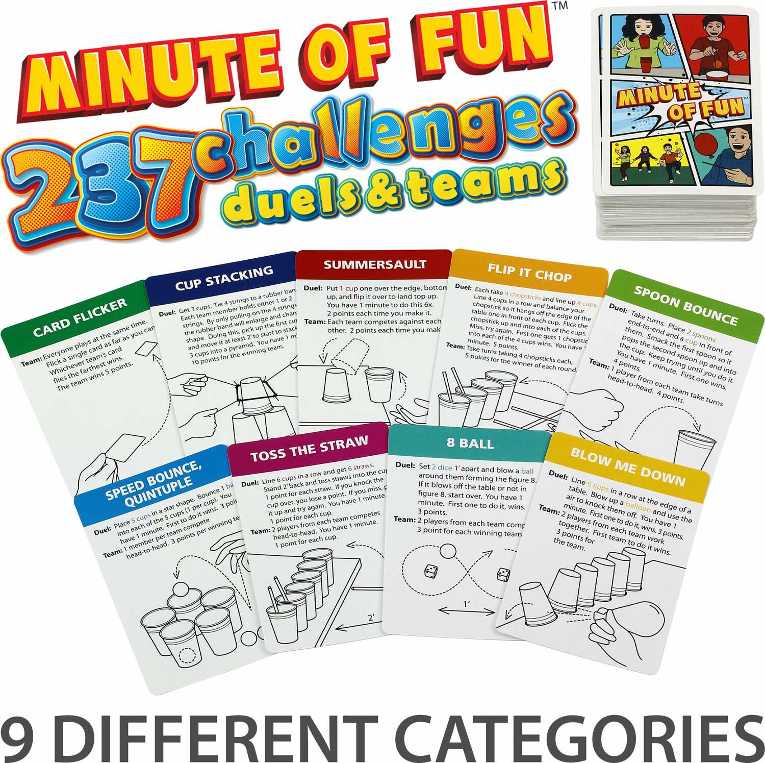 Minute of Fun (237 different challenges)