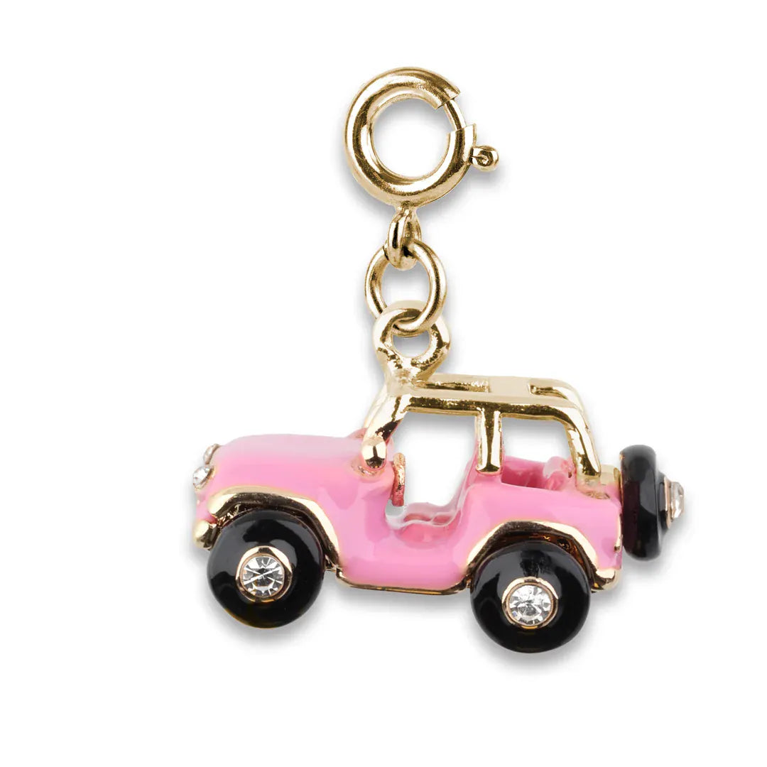 CHARM IT! Pink Jeep