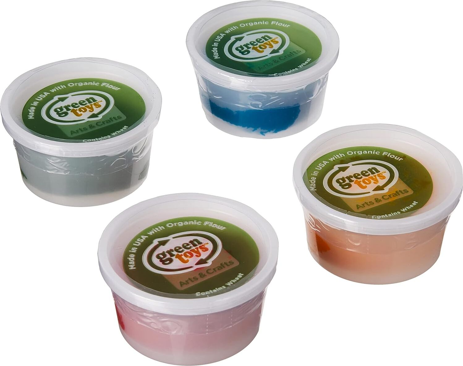 Green Toys Organic Dough (Assorted Colors, Sold Individual)
