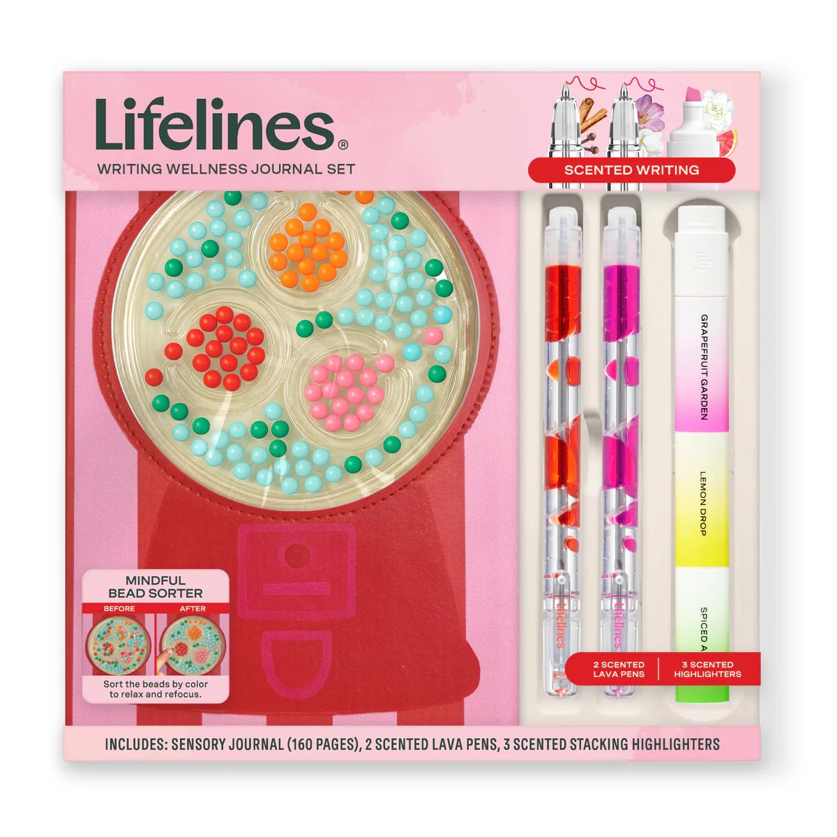 Lifelines® - Writing Wellness Journal Set - Gumball