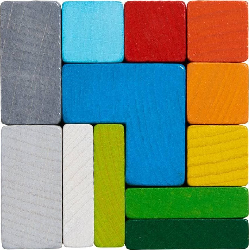 Chromatix 3D Arranging Game Wooden Building Blocks