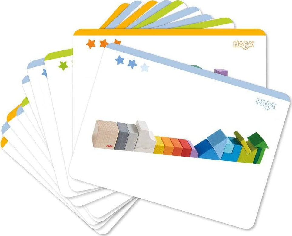 Chromatix 3D Arranging Game Wooden Building Blocks