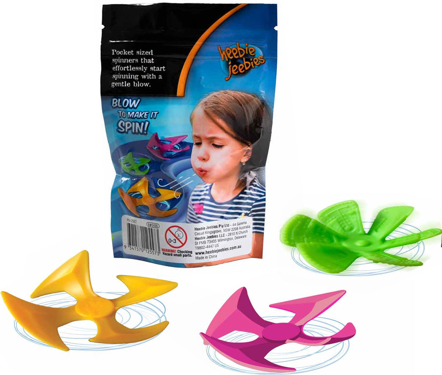 Blow Spinners (assorted styles)