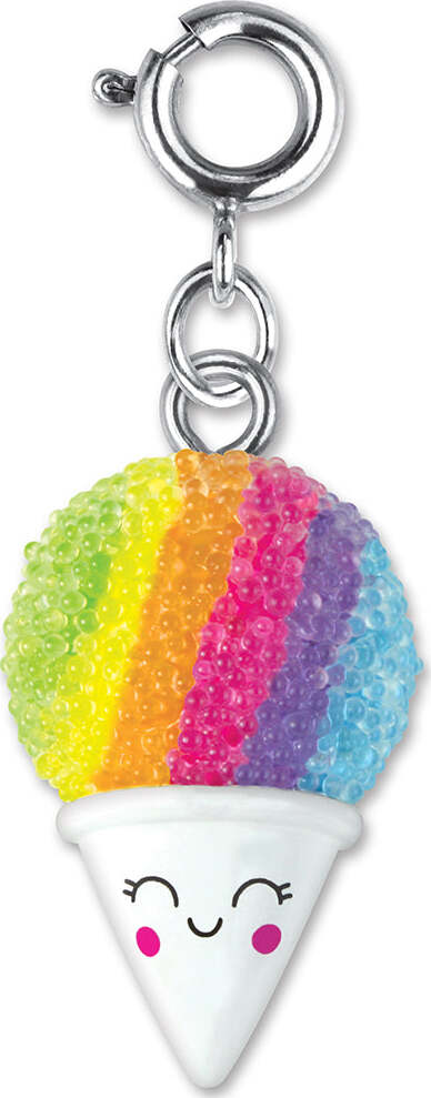 Rainbow Snow Cone Charm