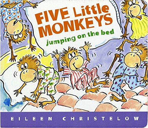 Five Little Monkeys Jumping on the Bed Lap Board Book