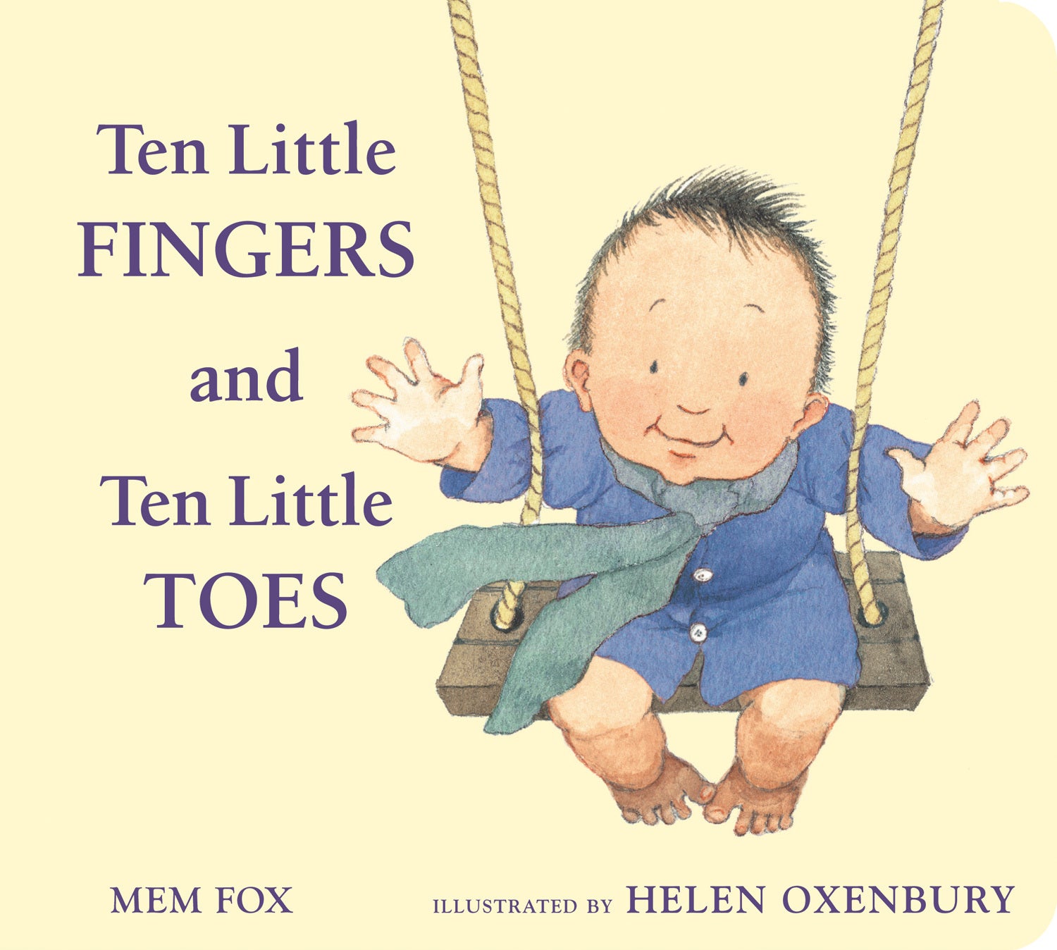 Ten Little Fingers and Ten Little Toes padded board book