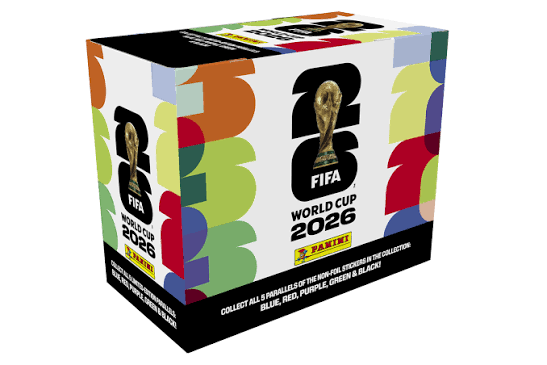 2026 FIFA World Cup Box Album Stickers - 25 packets - Panini -