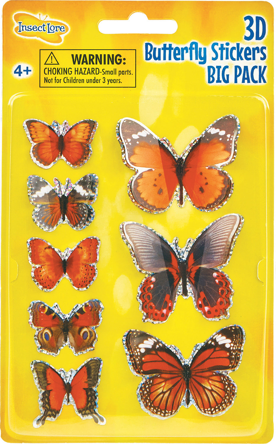 3D Butterfly Stickers BIG PACK