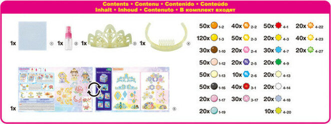 Disney Princess Tiara Set