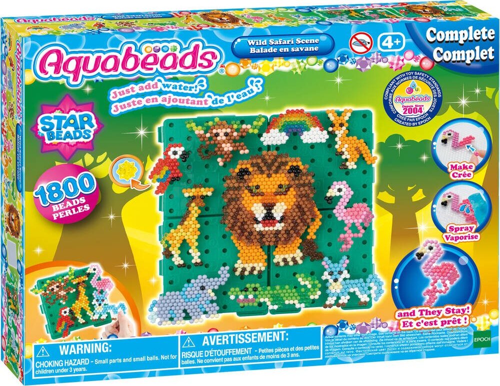 Aqubeads: Wild Safari Scene