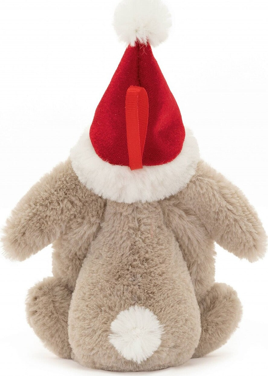 Bashful Christmas Bunny Decoration