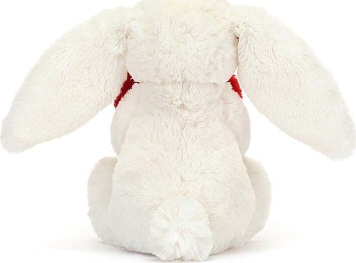 Bashful Red Love Heart Bunny Little